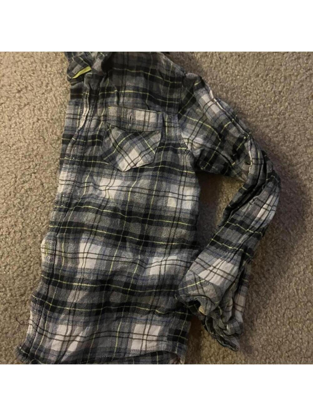 Kid's Grey and Multi Shirt